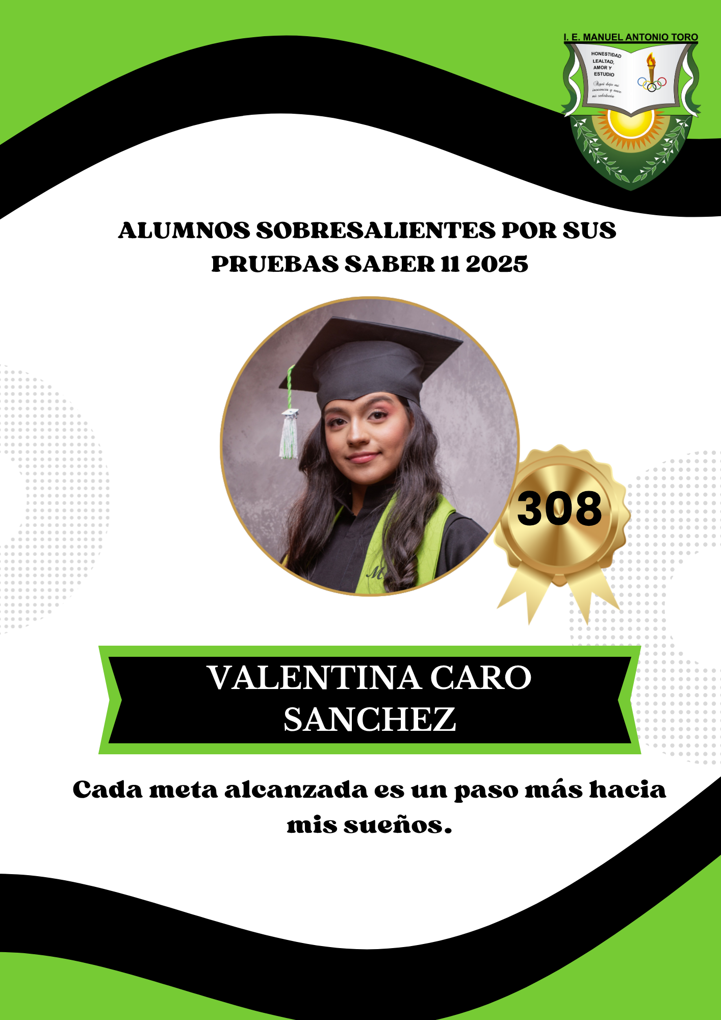 Mejores Puntajes Pruebas Saber 11 - 2025